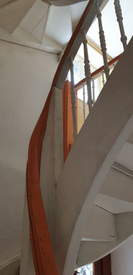 Staufen, Frickstraße 3, Treppe zum 2. OG