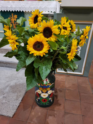 Sonnenblumen - göttliches Symbol