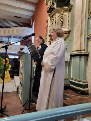 Dialog-Predigt: Annette Lehmann und Andrea Rehn-Laryea