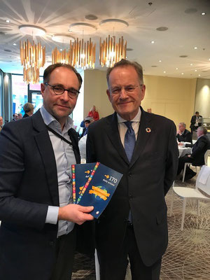 Markus Bürger, Secretary General Austrian Council for Sustainable Development and Michael Moller, Director-General United Nations