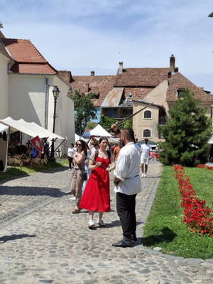 Schwertkampfübungen