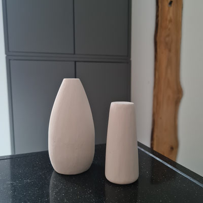 vormgeven modellen in gips