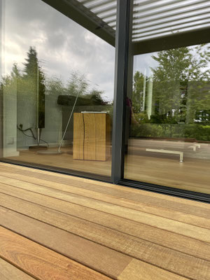 Gartenterrasse Holz