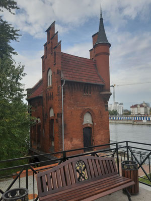 Altes Hydaulikhaus an der hohen Brücke, Kaliningrad