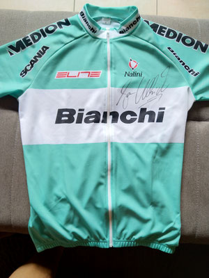 Trikot mit Unterschrift von Jan Ullrich