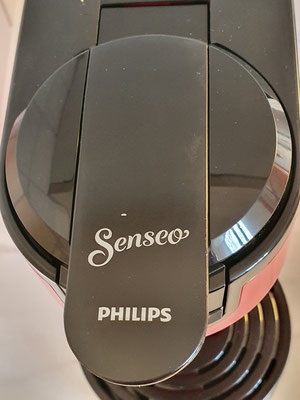 Senseo Kaffee-Pad-Maschine, aber auch Filtermaschine
