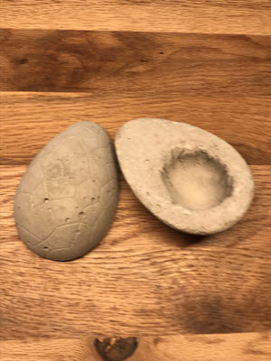 Eierbecher Betonfarben /klein 
