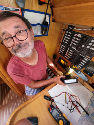 Skipper etwas ratlos