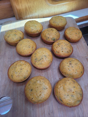 Kroatische Proje = pikante Maismuffins 