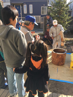 樅の木の家 ウィンターフェスタ モミフェス 2018  ”お餅つき”