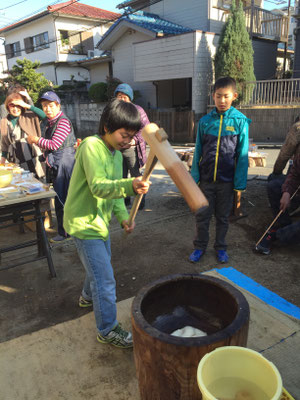 樅の木の家 ウィンターフェスタ モミフェス 2018  ”お餅つき”