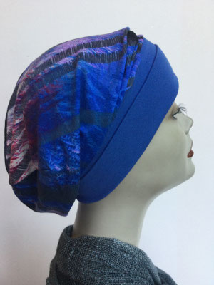 So 69m - Chemochäppli kaufen - Beanie  Schlumpfmütze einfach - blauviolett
