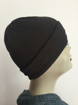 G29e - Kopfbedeckungen kaufen - Baumwollchäppli fest - schwarz