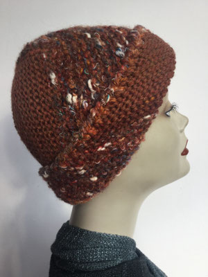 Wi 100 - High-Tech Supermodell  gestrickt - Siena - Kopfbedeckung nach Chemo