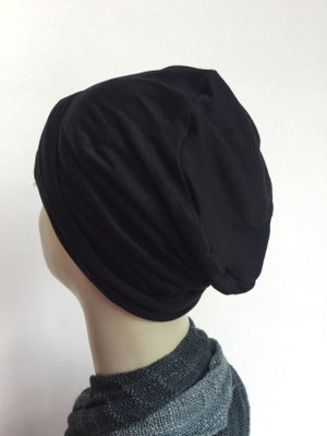 So 19u - Chemochäppli kaufen - Hutmodell Beanie (doppelte Stofflage) - schwarz
