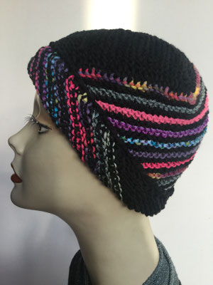 So 113 - High-Tech Supermodelle - schwarz und multicolor gesterift