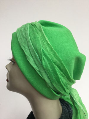 Wi 29b - Turban Nizza mit Schlaufe, Wolle