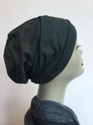 So 19zf - Hutmodell Beanie (doppelte Stofflage) - dunkles Grün