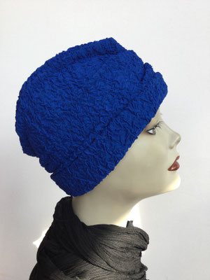 So 39zf - Chemochäppli kaufen - Turban Nizza ohne Schlaufe - ultramarin
