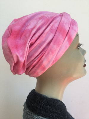 So 15 - Hutmodell Beanie (doppelte Stofflage) - Rosetöne