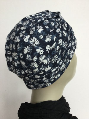 So 39zm  - Turban Nizza ohne Schlaufe - Blumenpracht