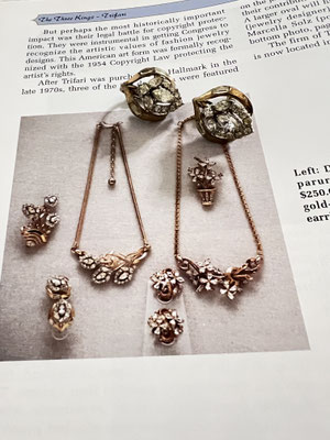 they are featured in Marcia Brown's book “Signed Beauties of Costume Jewelry - Identification & Values” on page 170.