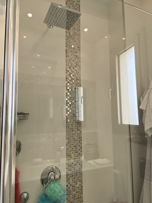 Parents shower bathroom