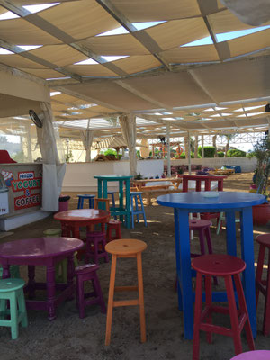 Strandbar in Zeytouna Beach