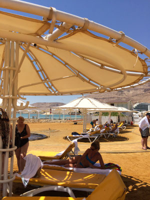 Strandleben am Hotel Lot