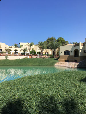 Hotel Dawar El Omd am Ende der Lagune