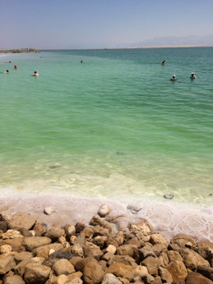 Badeleben im Toten Meer