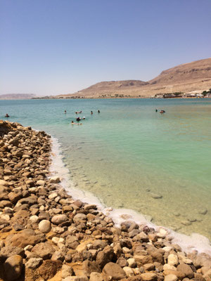 Strand mit Rand