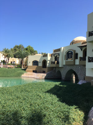 Hotel Dawar El Omd am Ende der Lagune