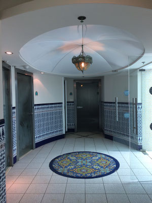 Eingang SPA-Bereich