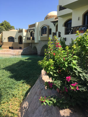 Hotel Dawar El Omd am Ende der Lagune