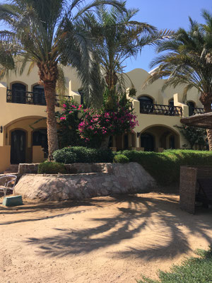 Hotel Dawar El Omd am Ende der Lagune