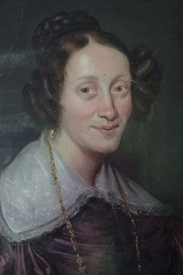 Sophie de Pelly (1807-1881), soeur du colonel et épouse de François Michaud. (Collection privée)