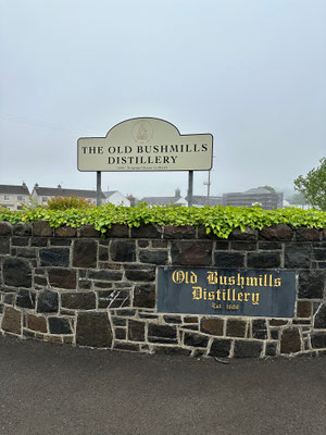 Bushmills Whiskey Distillery, Bushmills, County Antrim, Northern Ireland
