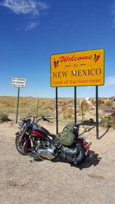 Mexico State Line, Four Corners