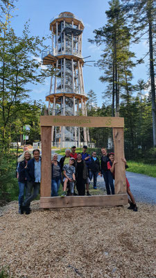 Vor Aussichtsturm