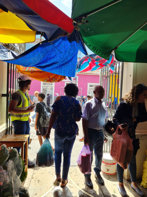 Praia, Gemüsemarkt