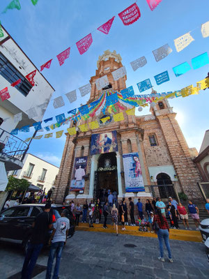 Die Hauptkirche von Puerto Vallarta "Nuestra Señora de Guadalupe"