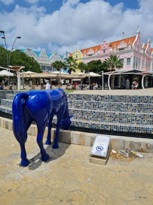 Stadtmitte von Oranjestad