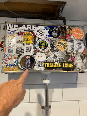 der Sticker musste da drauf