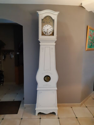 #APRES horloge comtoise  Réalisation Déco & Corinnerie(s) 