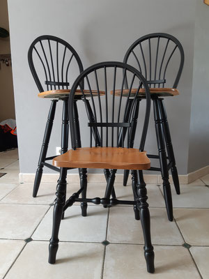 Rénovation chaises Windsor