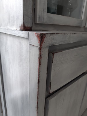 Rénovation Déco & Corinnerie(s) | APRES Détail effet rouillé jus de peinture