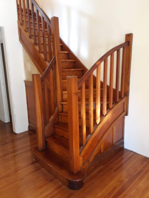 pulidos de escaleras de madera