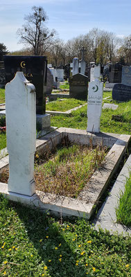 Islamisches Grab am Zentralfriedhof