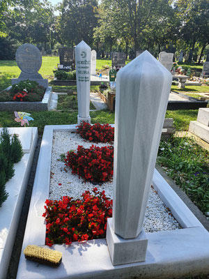 Islamisches Grab am Zentralfriedhof